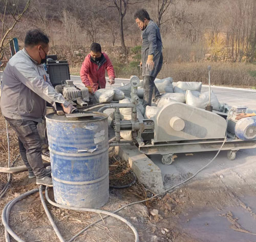 阜阳路面下沉注浆